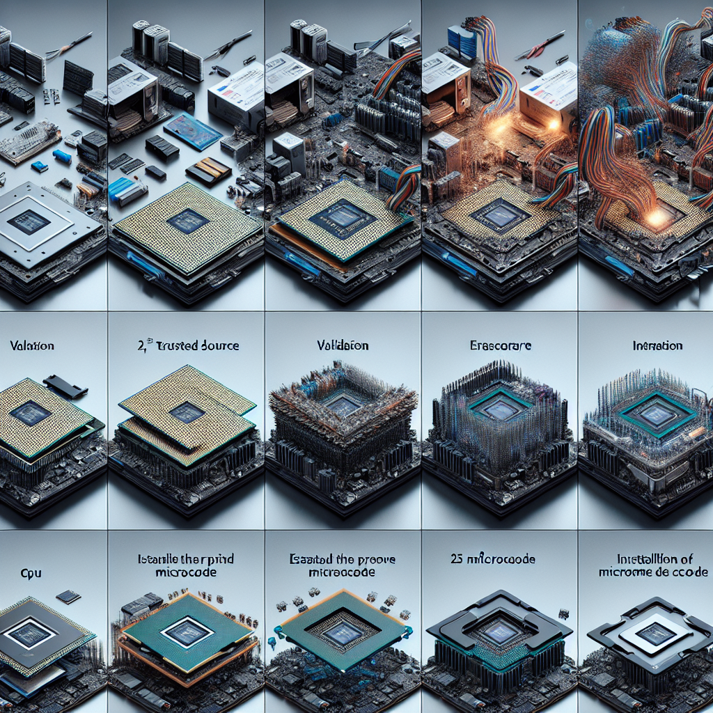 Explaining the Process of CPU Microcode Updates