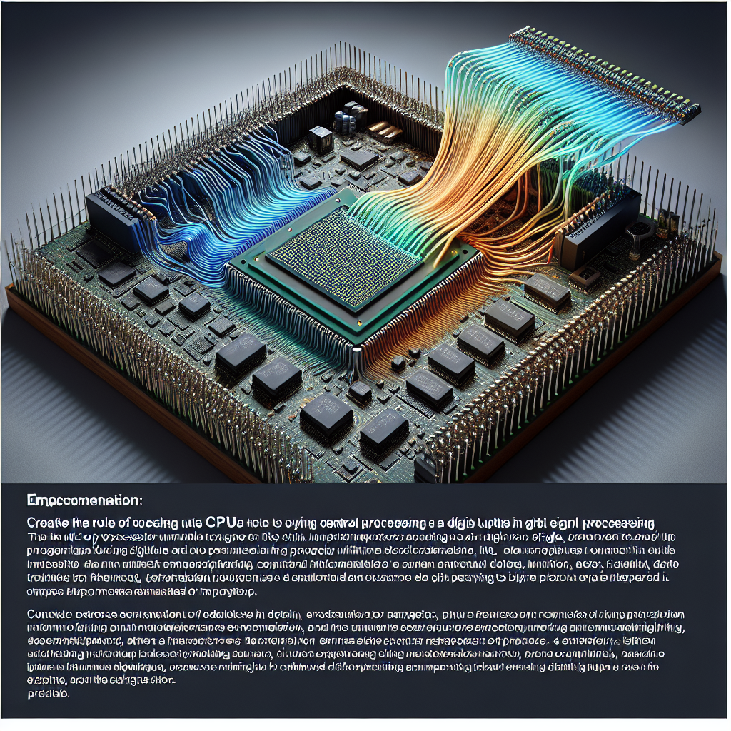 The Role of CPUs in Digital Signal Processing